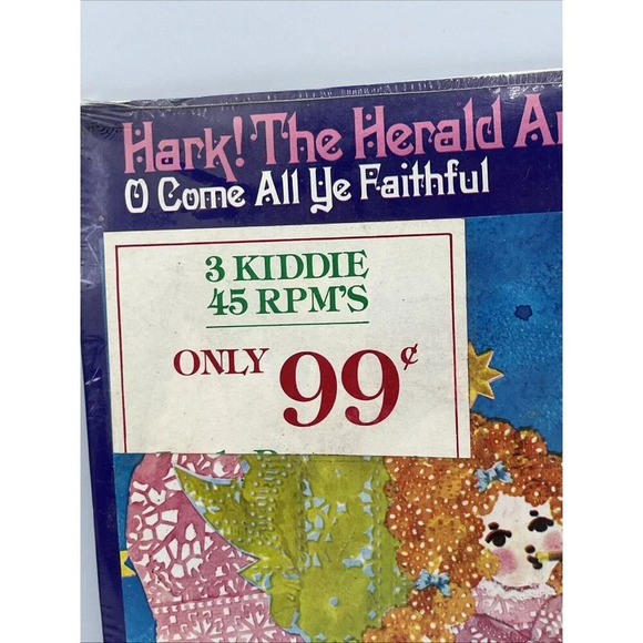 MrPickwick/record 45 RPM /NOS/VtgChristmas:Sealed.Silent Night/Hark The Herald - Picture 2 of 5